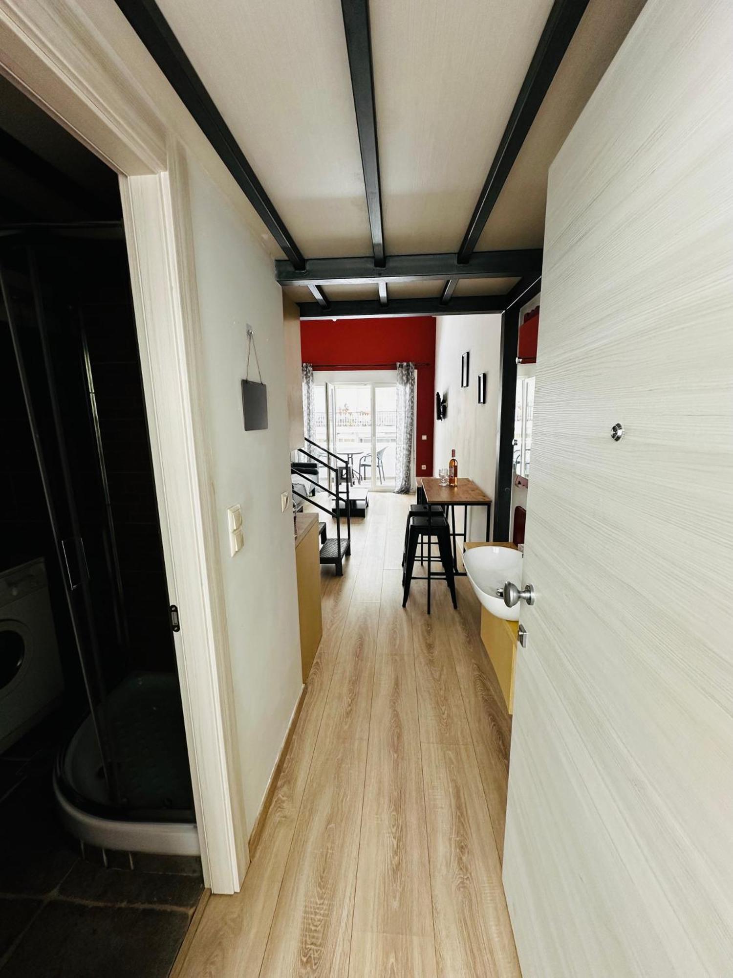 Loft De Luxe, Kavala Lägenhet Exteriör bild