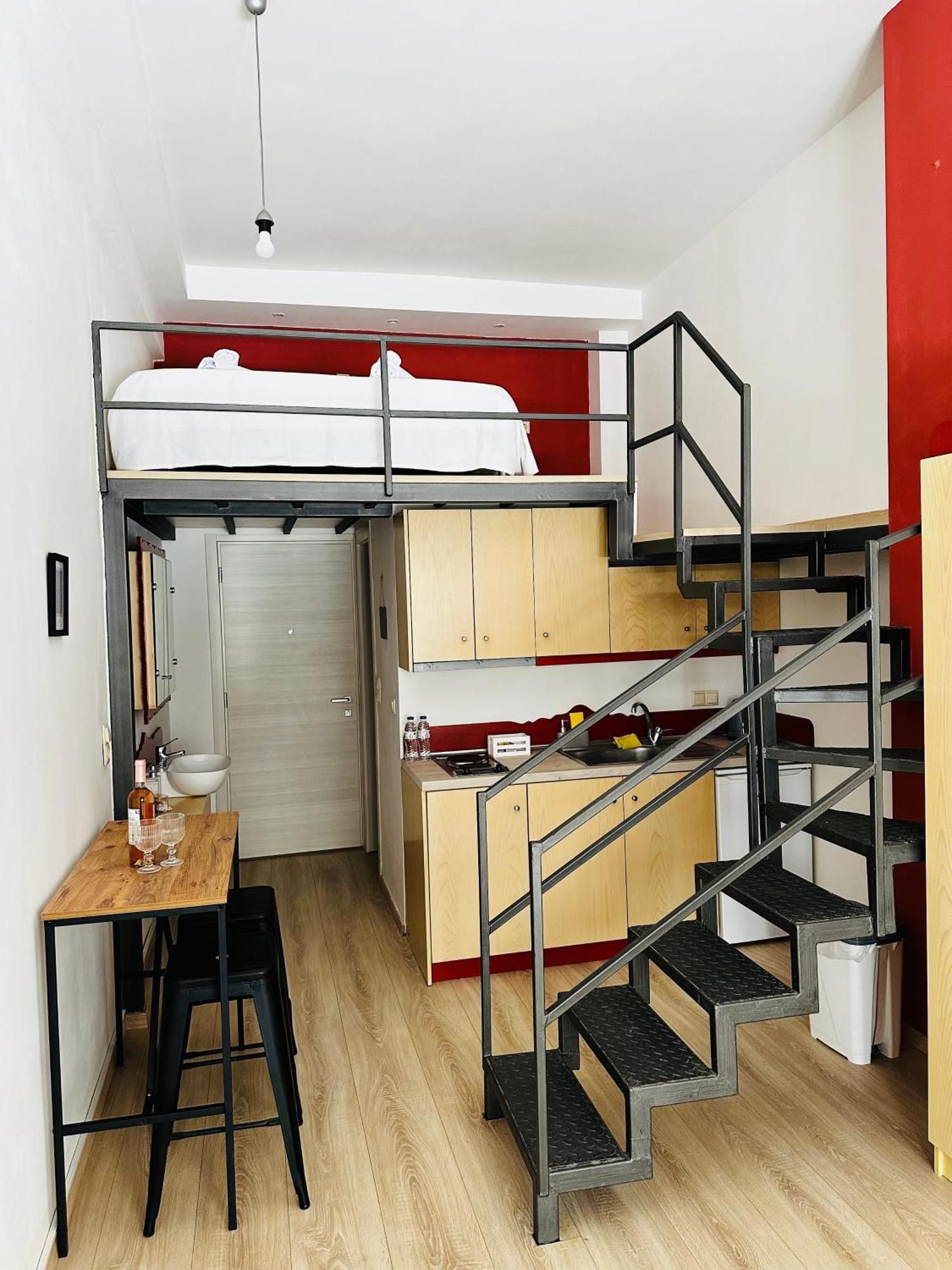Loft De Luxe, Kavala Lägenhet Exteriör bild